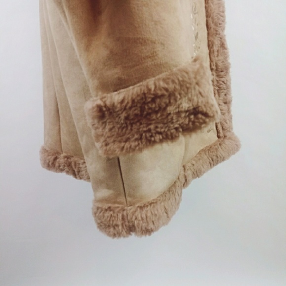 Route 66 faux suede and fur penny lane style coat - Picture 5 of 8